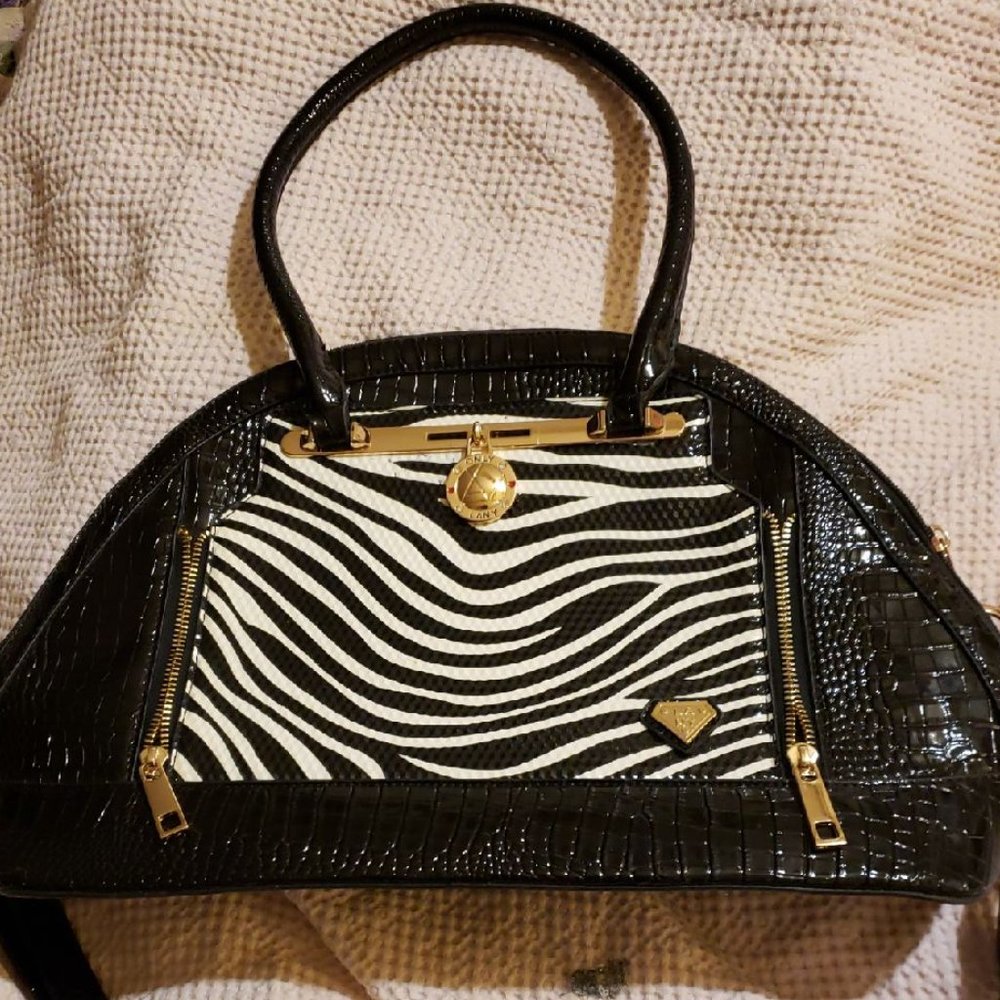 ONLY LANY Purse, Black and White, Nice purse.